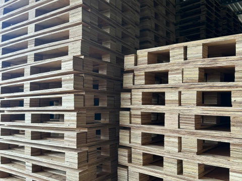 Hình ảnh vận chuyển pallet tới khách hàng