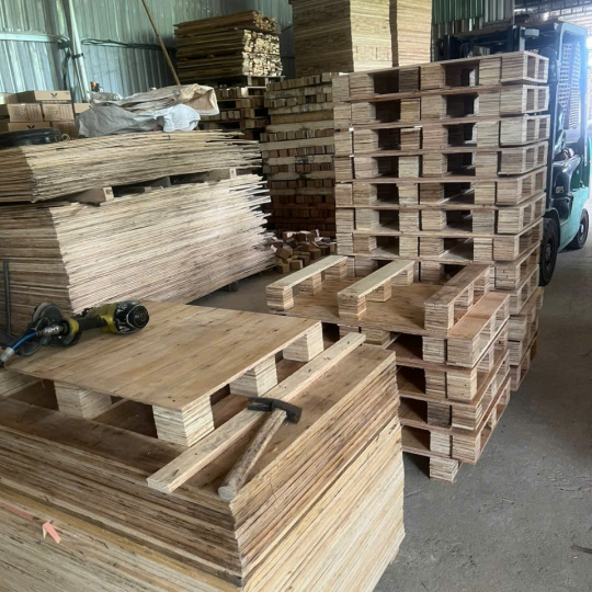 pallet gỗ tân uyên - xưởng pallet tân uyên - pallet ván ép bình dương